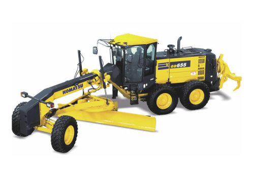 KOMASTU GD655-6 Motor Graders with 201-300 HP Range & Has Motor Grader Type